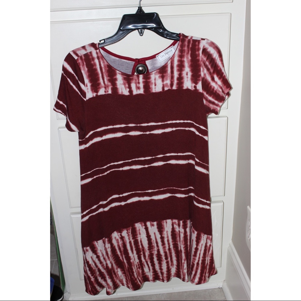 Tie Dye Shift Dress